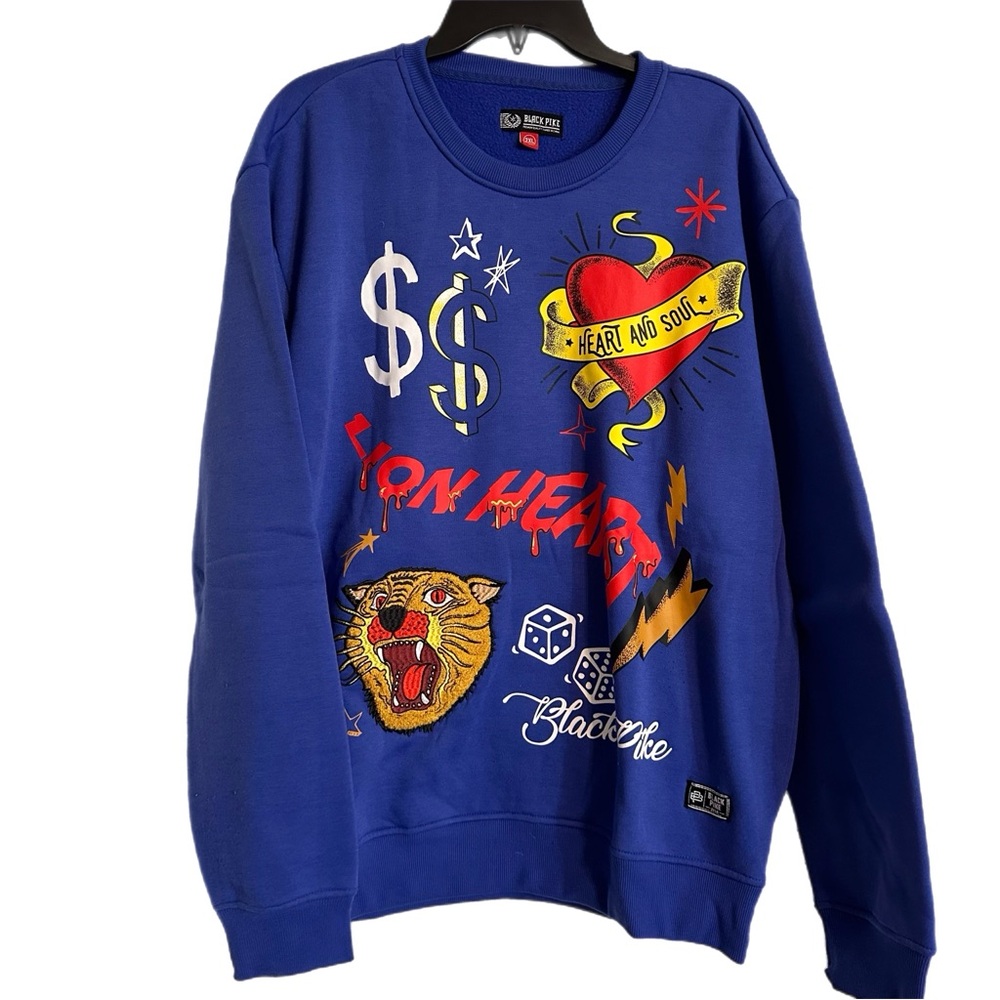 Black Pike Heart & Soul Men’s Sweatshirt